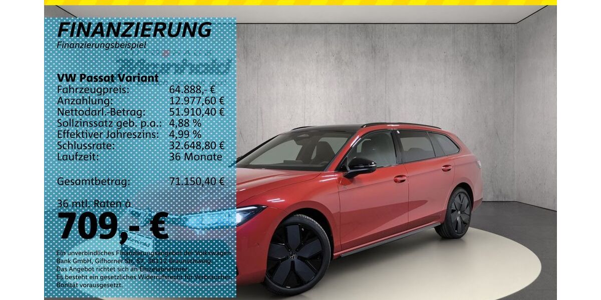 VW Passat Variant 5.000 km 64.888 &euro; Auerbach/Rebesgrün 08209