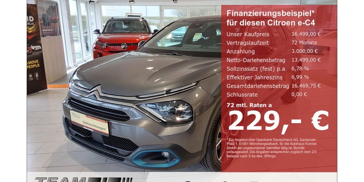 Citroen ë-C4 47.170 km 16.499 &euro; Halberstadt 38820