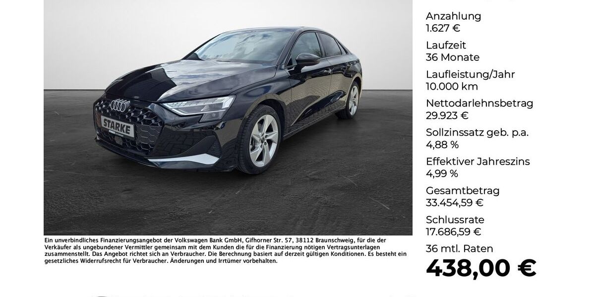 Audi A3 18.116 km 31.550 &euro; Wallenhorst 49134