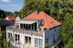 Top-Wohnung mit Seeblick in Wandlitz - Einbauküche, Fußbodenheizung, zwei Bäder, Kamin, Dachterrasse 3 zimmer