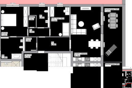 Erstbezug! Exklusive 3-Zimmer-Penthousewohnung mit Dachterrasse & Gäste-Bad in Waltrop-Zentrum 3 zimmer