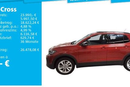 VW T-Cross 22.001 km 23.990 &euro; Langenhagen 30853