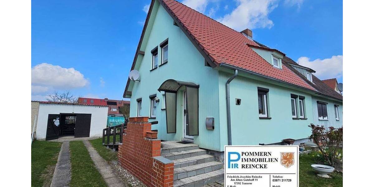 Doppelhaushälfte Anklam - 5 Zimmer, 97 m&sup2;, 105.000&euro; | Angebot:26379676
