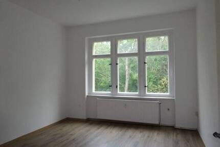 3 Raum Wohnung mit Gartennutzung und Kelleranteil. Öffentliche Parkplätze vor dem Haus.