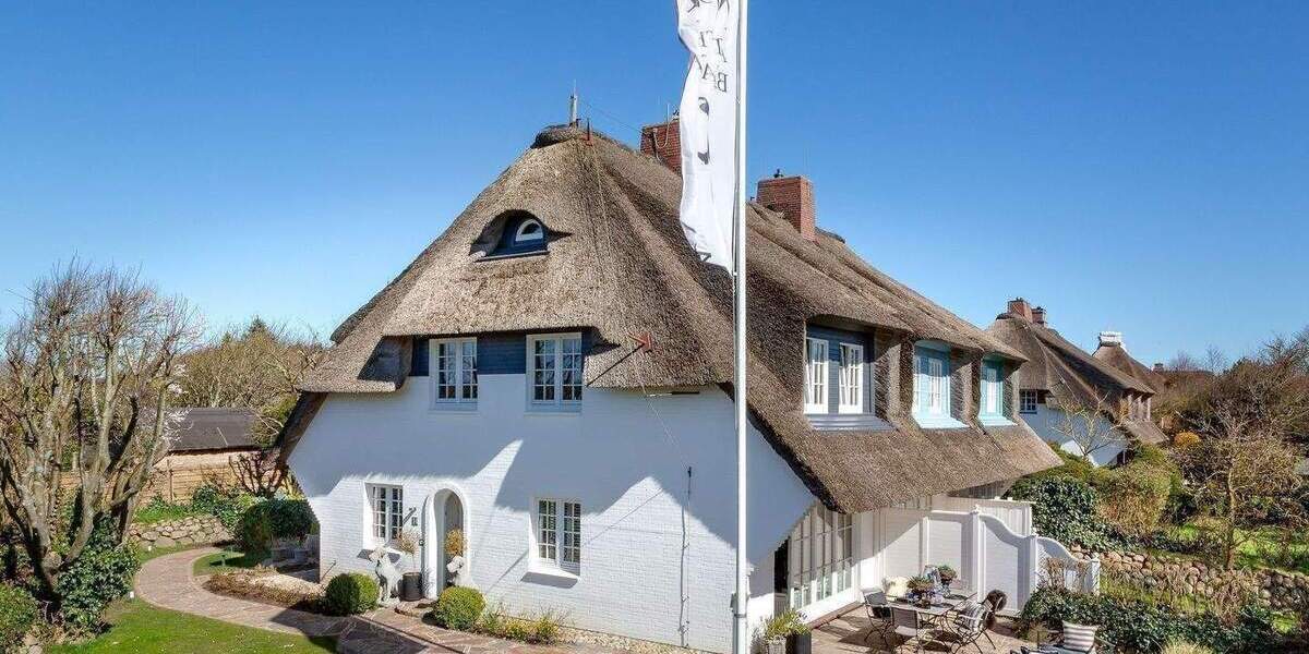 Reihenendhaus Sylt Keitum - 5 Zimmer, 110 m&sup2;, 2.295.000&euro; | Angebot:26218018