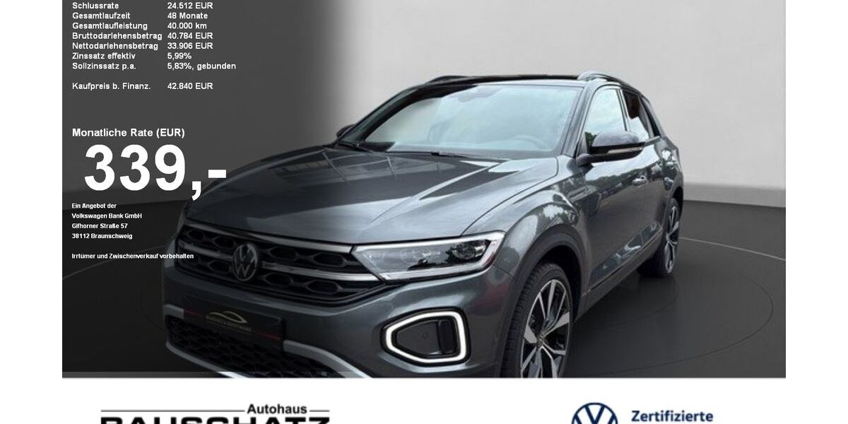 VW T-Roc 6.000 km 42.840 &euro; Sigmaringen 72488