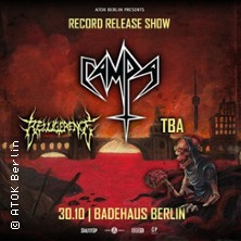 Campa Release Show 30.10.2026 Badehaus RAW-Gelände / Eingang Simon-Dach-Str.