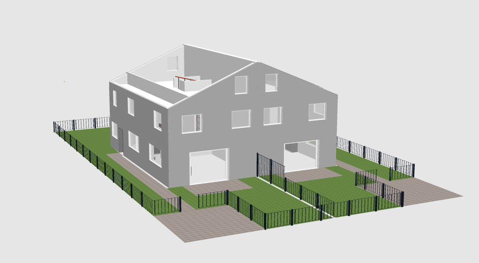 Moderne Doppelhaushälfte (183 m²) ab 72026 zu vermieten 6 zimmer