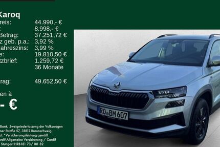 Skoda Karoq 5.000 km 44.990 &euro; Rosenheim 83026