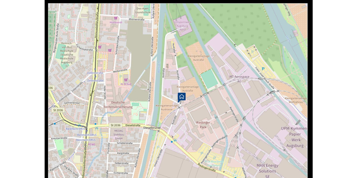 Dachgeschoßwohnung Augsburg Innenstadt - 2 Zimmer, 50 m&sup2;, 179.900&euro; | Angebot:25908894