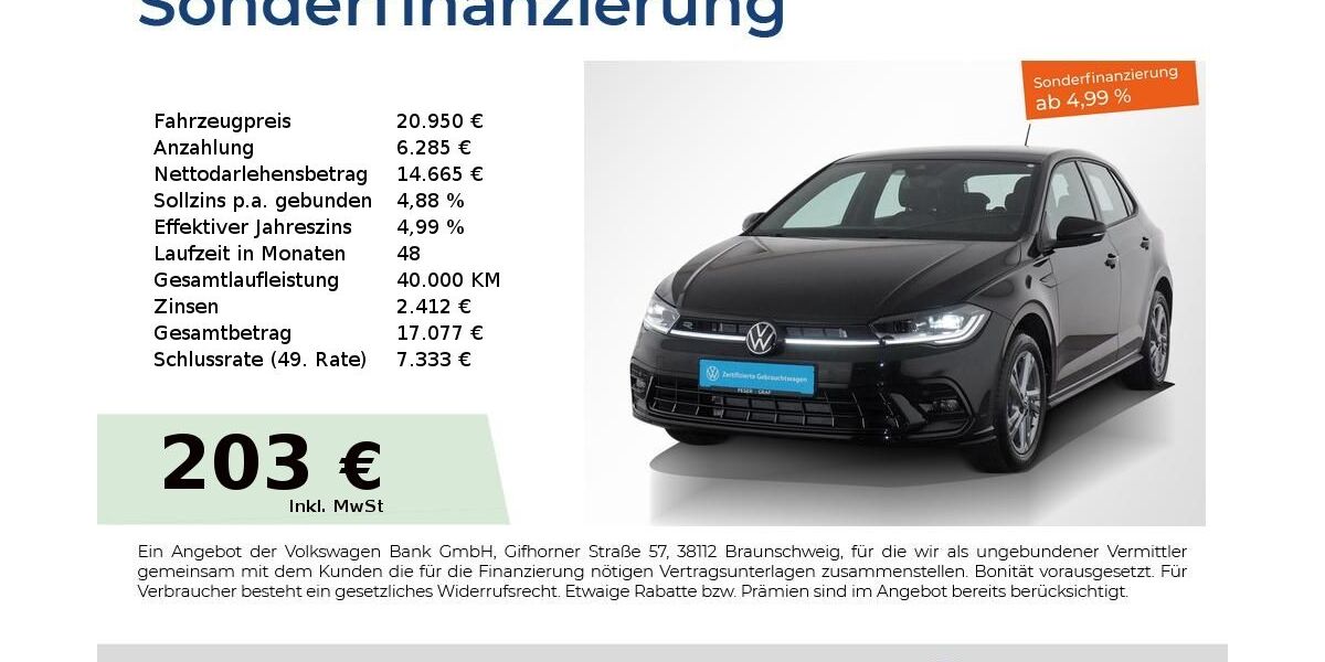 VW Polo 13.950 km 20.440 &euro; Nürnberg 90441