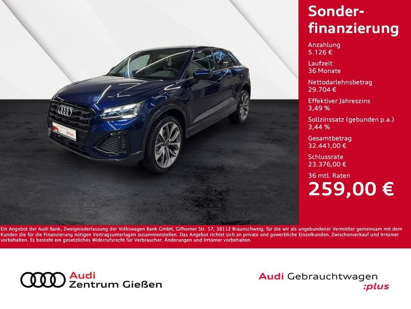 Audi Q2 3.368 km 34.830 € Giessen 35394