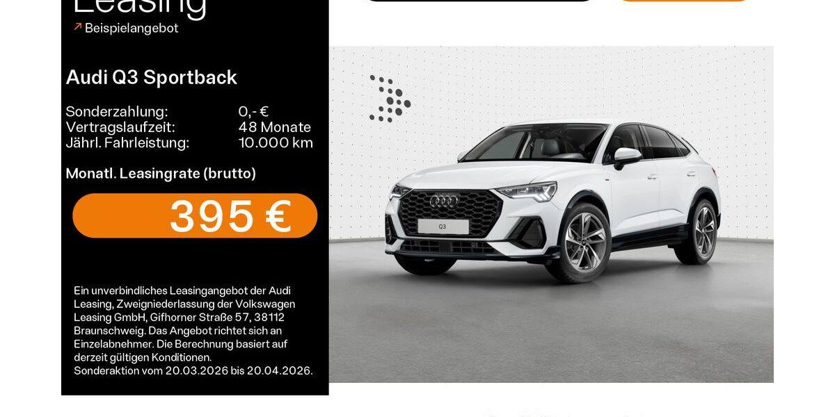 Audi Q3 5.165 km 43.980 &euro; Schweinfurt 97424