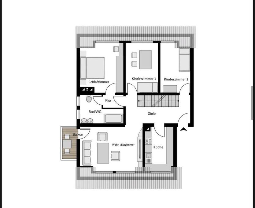 Ruhige gemütliche Eigentumswohnung ideal für Familien zimmer