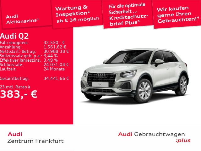 Audi Q2 20.323 km 32.550 &euro; Frankfurt am Main 60314