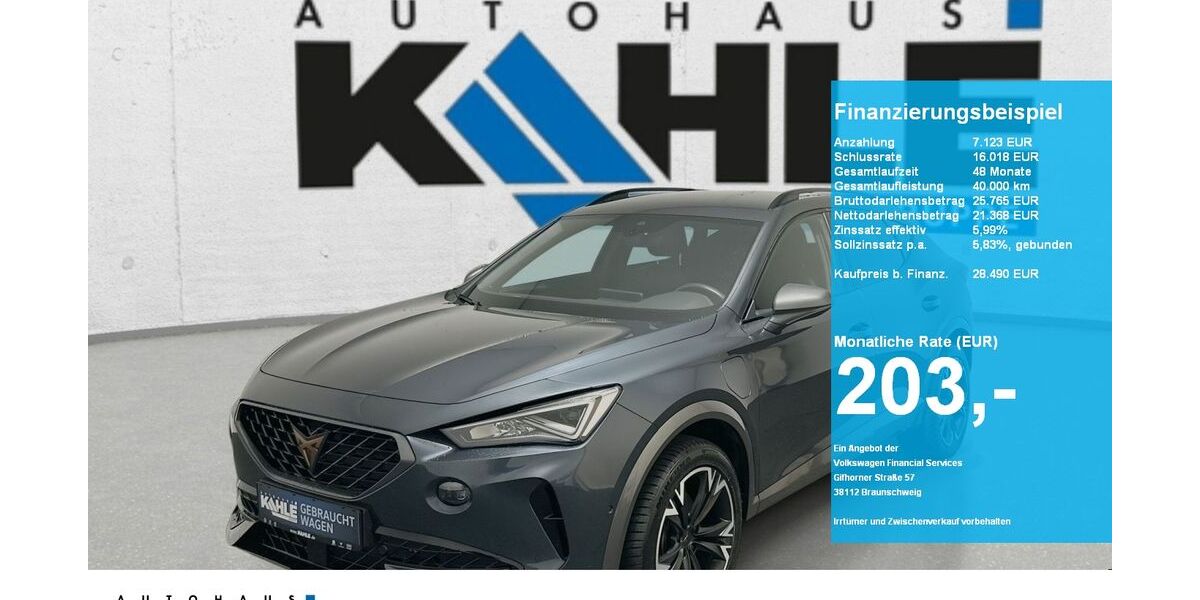 Cupra Formentor 26.470 km 28.490 &euro; Walsrode 29664