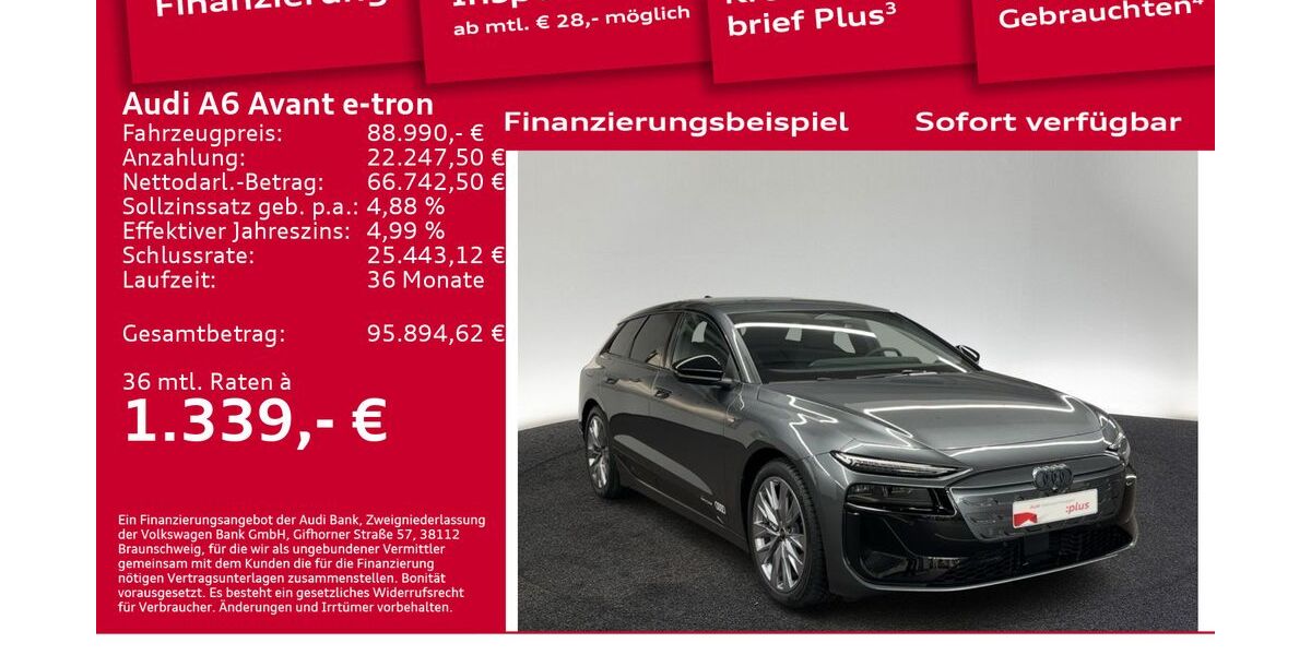 Audi A6 e-tron 6.001 km 83.300 &euro; Berlin 12489