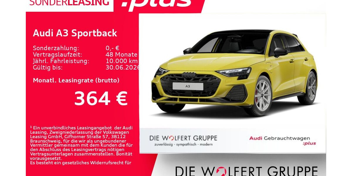 Audi A3 8.253 km 42.090 &euro; Großwallstadt 63868