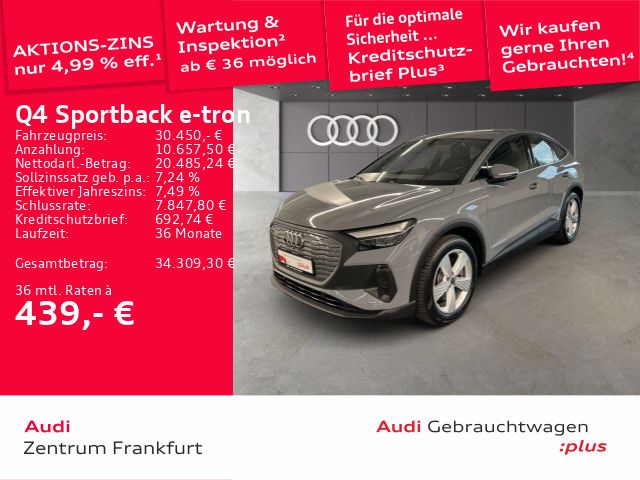 Audi Q4 e-tron 65.973 km 30.450 &euro; Frankfurt am Main 60314