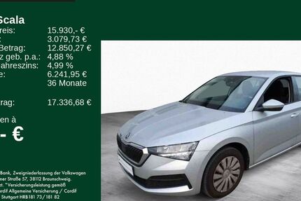 Skoda Scala 46.800 km 15.930 &euro; Feldkirchen/Westerham 83620