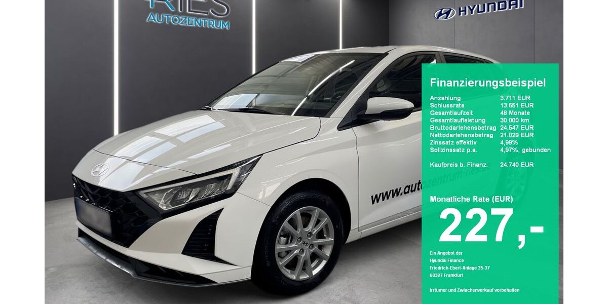 Hyundai i20 8.000 km 24.740 &euro; Bad Soden-Salmünster 63628