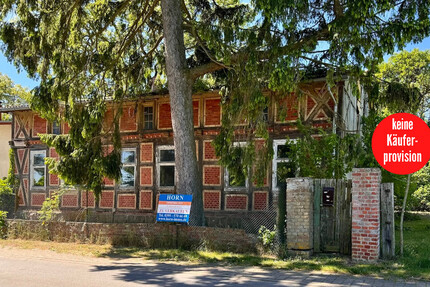 HORN IMMOBILIEN ++ RESERVIERT++denkmalgeschütztes Fachwerkhaus in Bergholz bei Löcknitz 4 zimmer