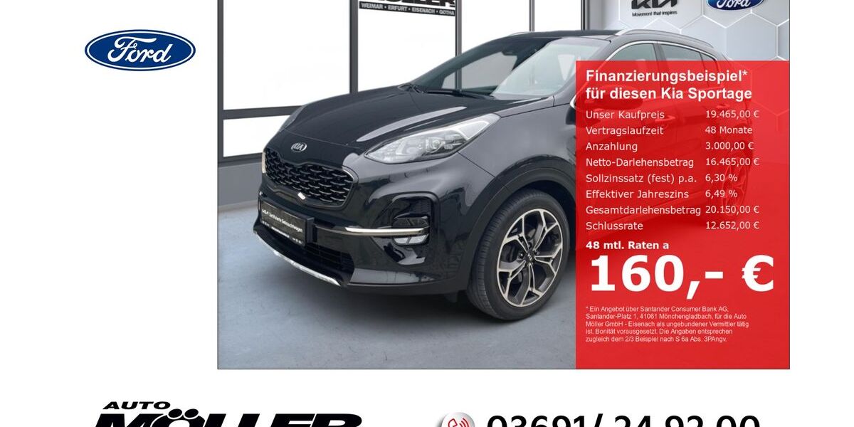 Kia Sportage 96.500 km 18.989 &euro; Eisenach 99817