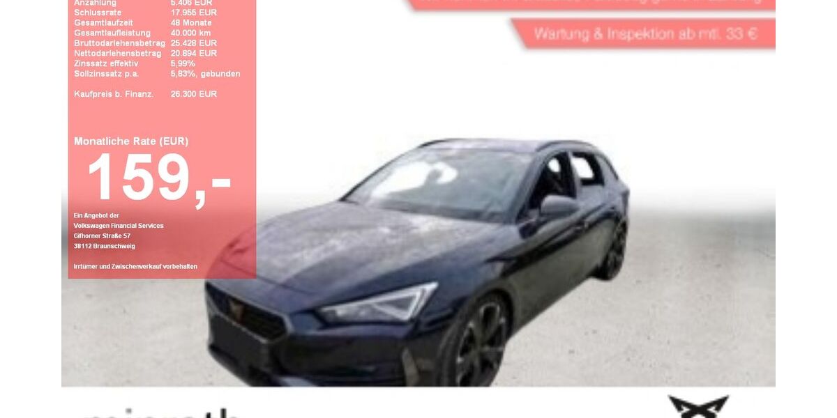 Cupra Leon 96.435 km 25.800 &euro; Moers-Hülsdonk 47441