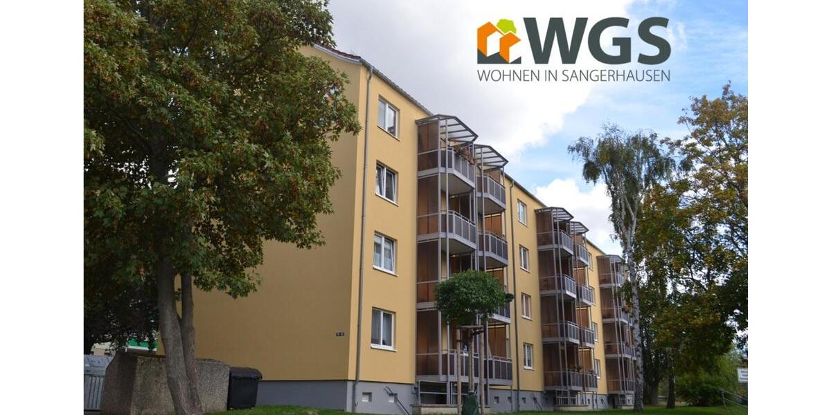 Neu sanierte 2-Raum-Wohnung im Erdgeschoss mit bodengleicher Dusche und Balkon 2 zimmer