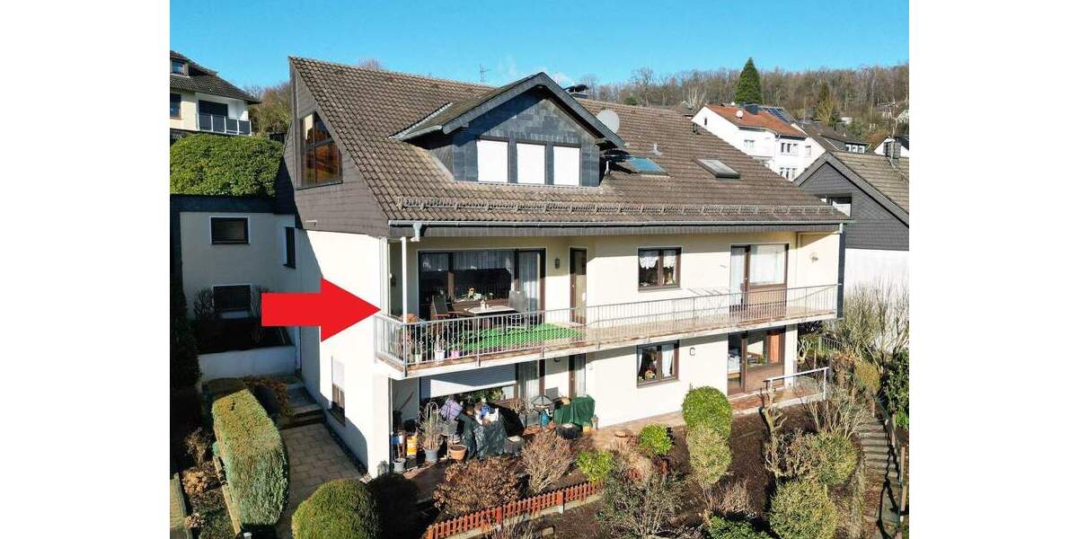 Charmante Mietwohnung mit großzügigem Balkon in Höhenlage von Engelskirchen 3 zimmer