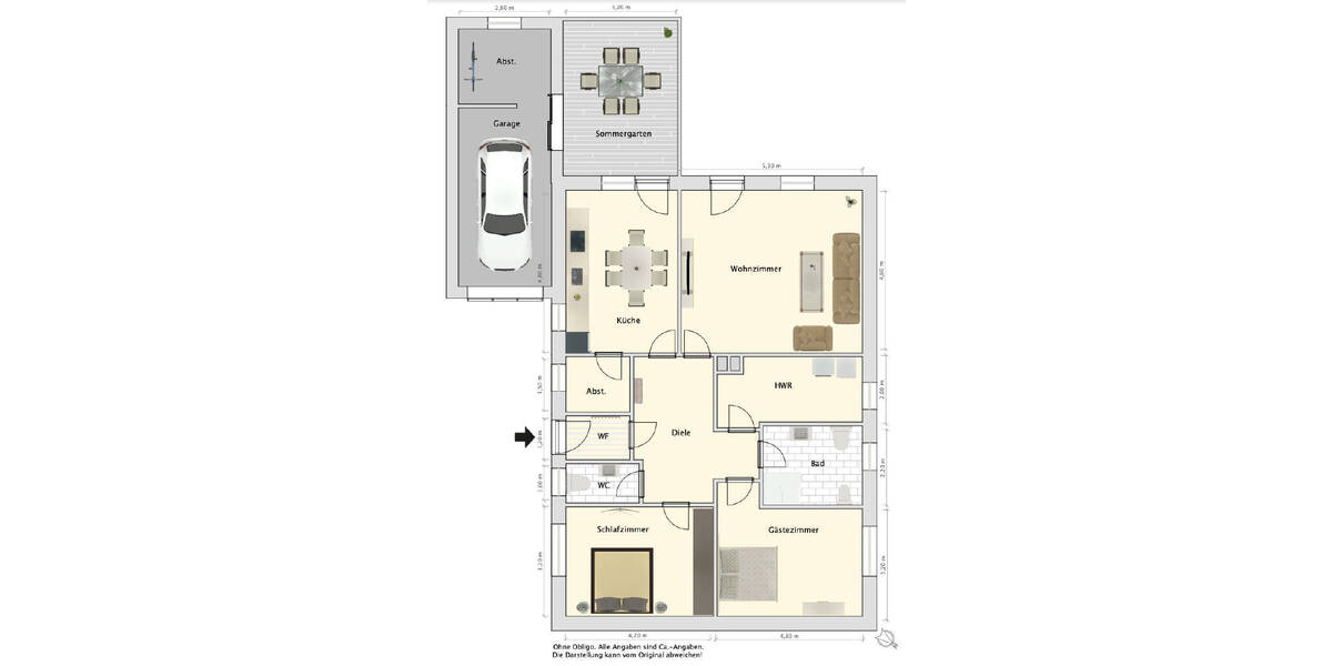 Einfamilienhaus Sande - 3 Zimmer, 112 m&sup2;, 290.000&euro; | Angebot:26487762