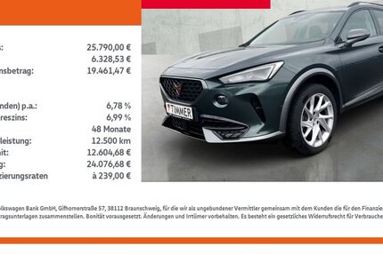 Cupra Formentor 17.468 km 25.790 &euro; Nordhorn 48529
