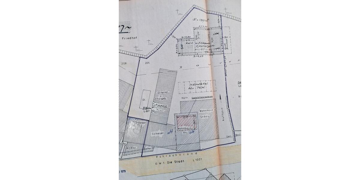 Einfamilienhaus Niederstetten - 3 Zimmer, 1.455 m&sup2;, 180.000&euro; | Angebot:26429119