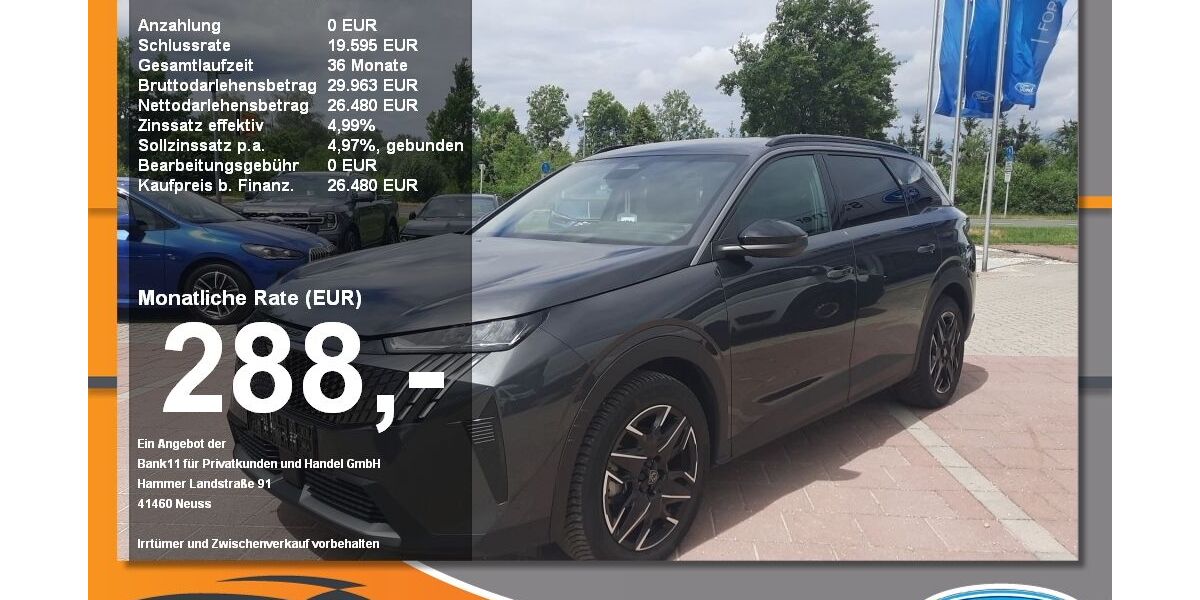 Peugeot 5008 28.740 km 26.480 &euro; Neustadt / Donau 93333