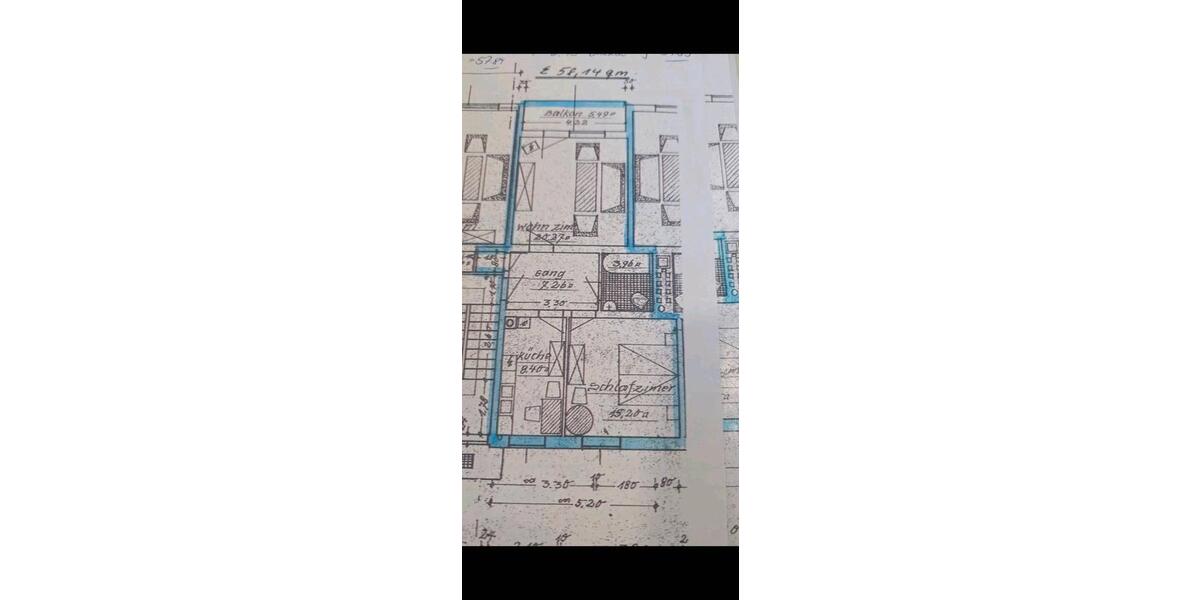 Etagenwohnung Geratskirchen - 2 Zimmer, 58 m&sup2;, 159.000&euro; | Angebot:26355396