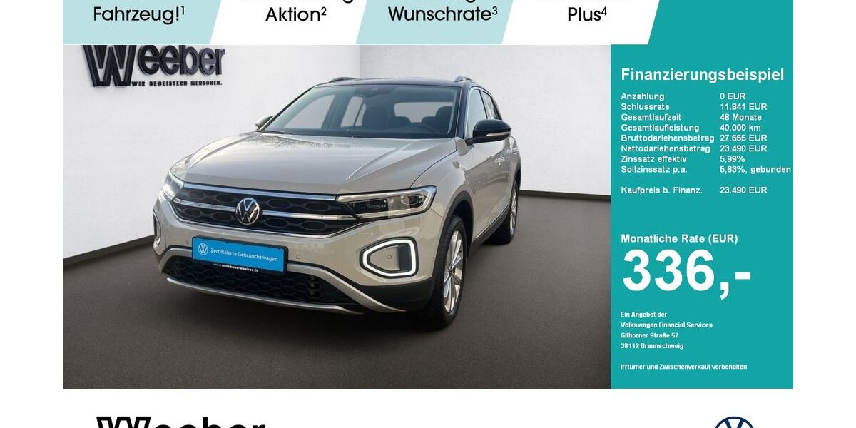 VW T-Roc 22.593 km 22.990 &euro; Herrenberg 71083