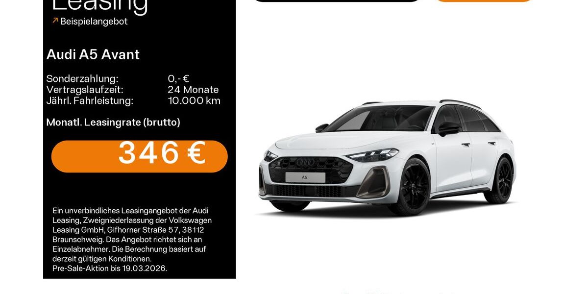 Audi A5 21.300 km 51.319 &euro; Linsengericht 63589