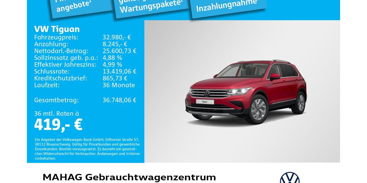 VW Tiguan 57.376 km 32.980 &euro; München 80935