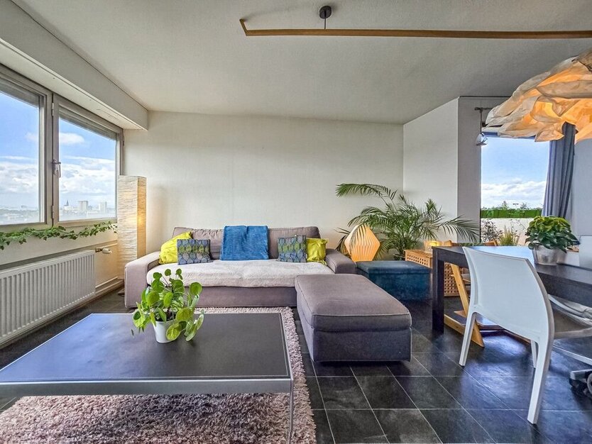 Gepflegte 3-Zimmerwohnung mit Panorama-Blick