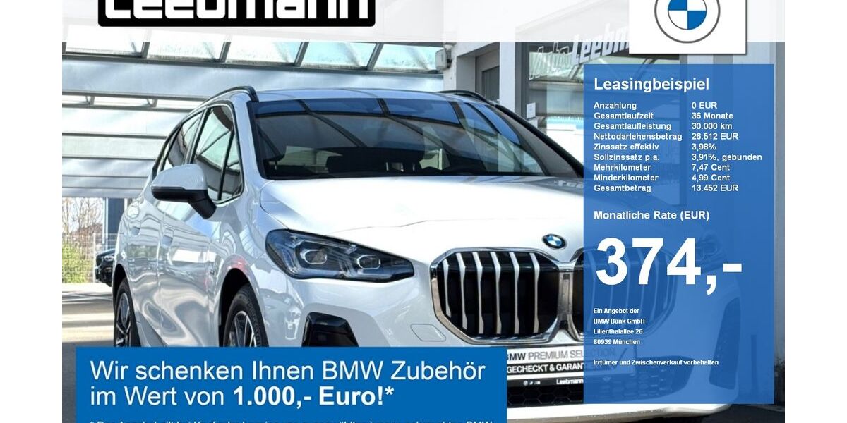 BMW 218 Active Tourer 15.596 km 31.249 &euro; Hauzenberg 94051