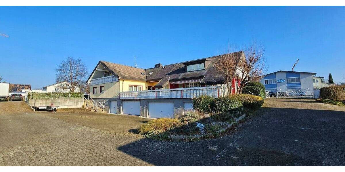 Wohn- und Geschäftshaus mit Potenzial im Gewerbegebiet Merdingen 1 zimmer