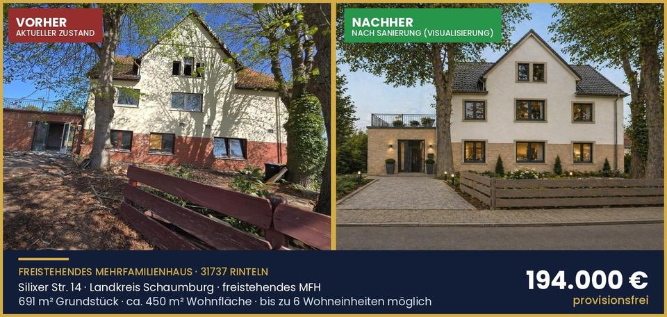 Mehrfamilienhaus, Wohnhaus Rinteln - 194.000&euro; | Angebot:26762027