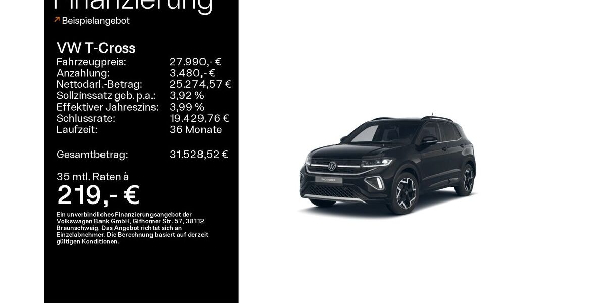 VW T-Cross 8.170 km 27.990 &euro; Haßfurt 97437