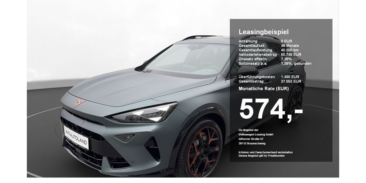 Cupra Formentor 12.500 km 47.440 &euro; Passau 94036