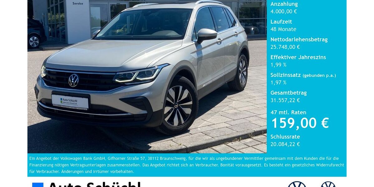 VW Tiguan 23.118 km 29.748 &euro; Schrobenhausen-Edelshsn. 86529