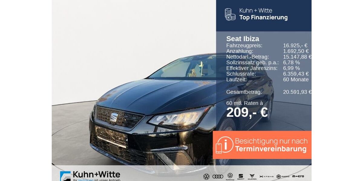 Seat Ibiza 28.855 km 16.925 &euro; Jesteburg 21266