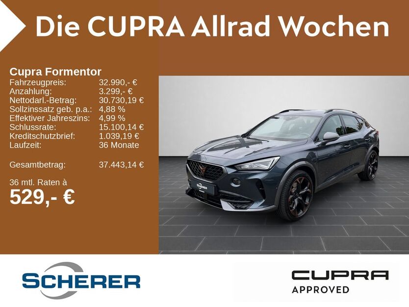 Cupra Formentor 9.803 km 32.990 € Saarbrücken 66115