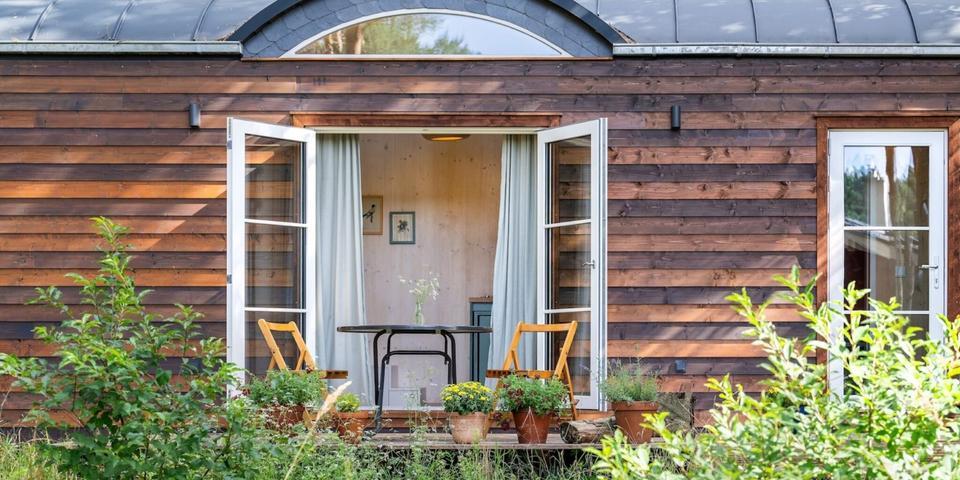 Hochwertiges Tinyhaus Tinyhouse mit Badewanne und Smart Home