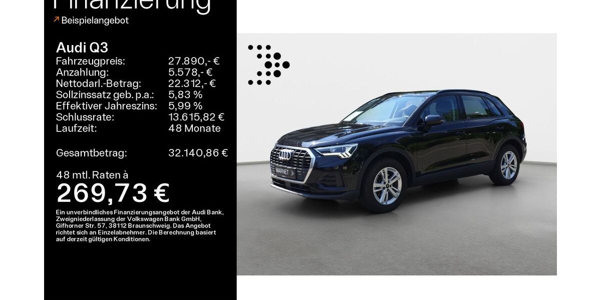 Audi Q3 32.188 km 27.890 &euro; Königstein 61462