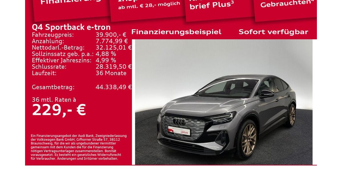 Audi Q4 e-tron 25.450 km 38.580 &euro; Berlin 10587